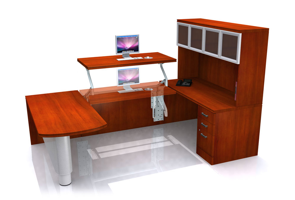 3D Desking Render